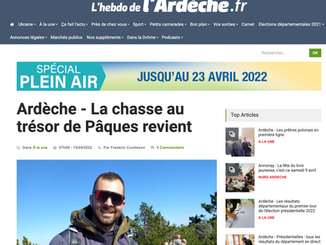 L'Hebdo de l'Ardèche - La chasse au trésor de Pâques revient