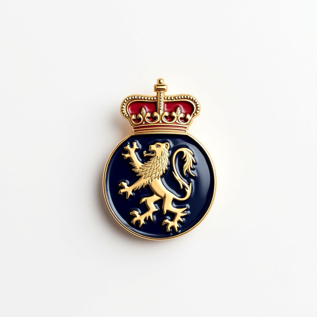 Royal Crest Pin