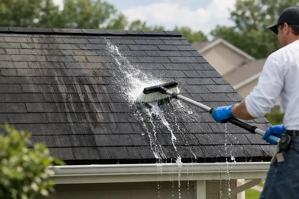 How to Clean Black Roof Streaks Without Damage