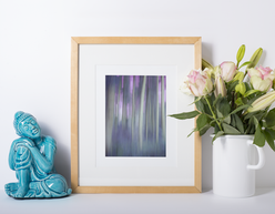 The Purple Wood Abstract