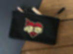 devil heart purse