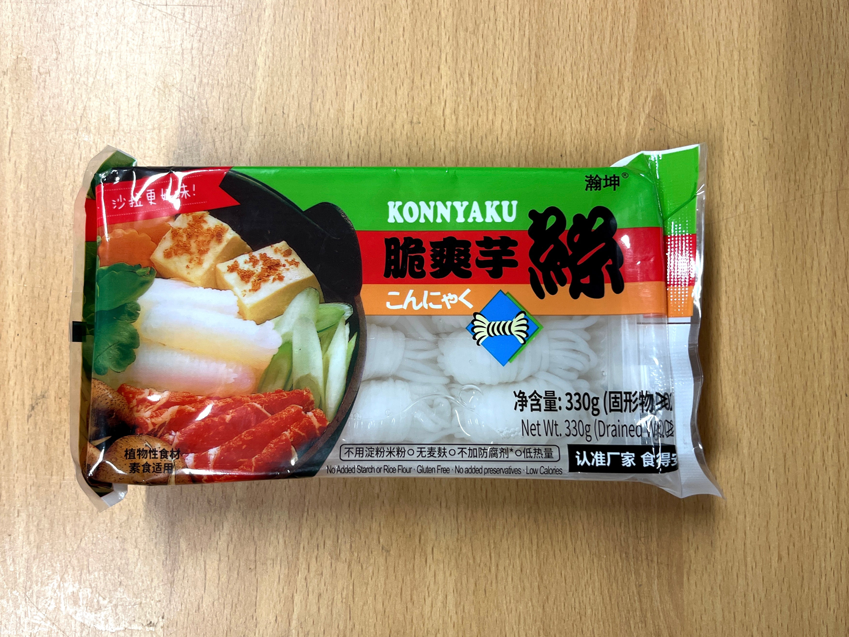 [MOK0103] K 한쿤 곤약누들 330g