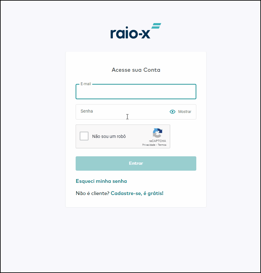 Raio X - Como usar?