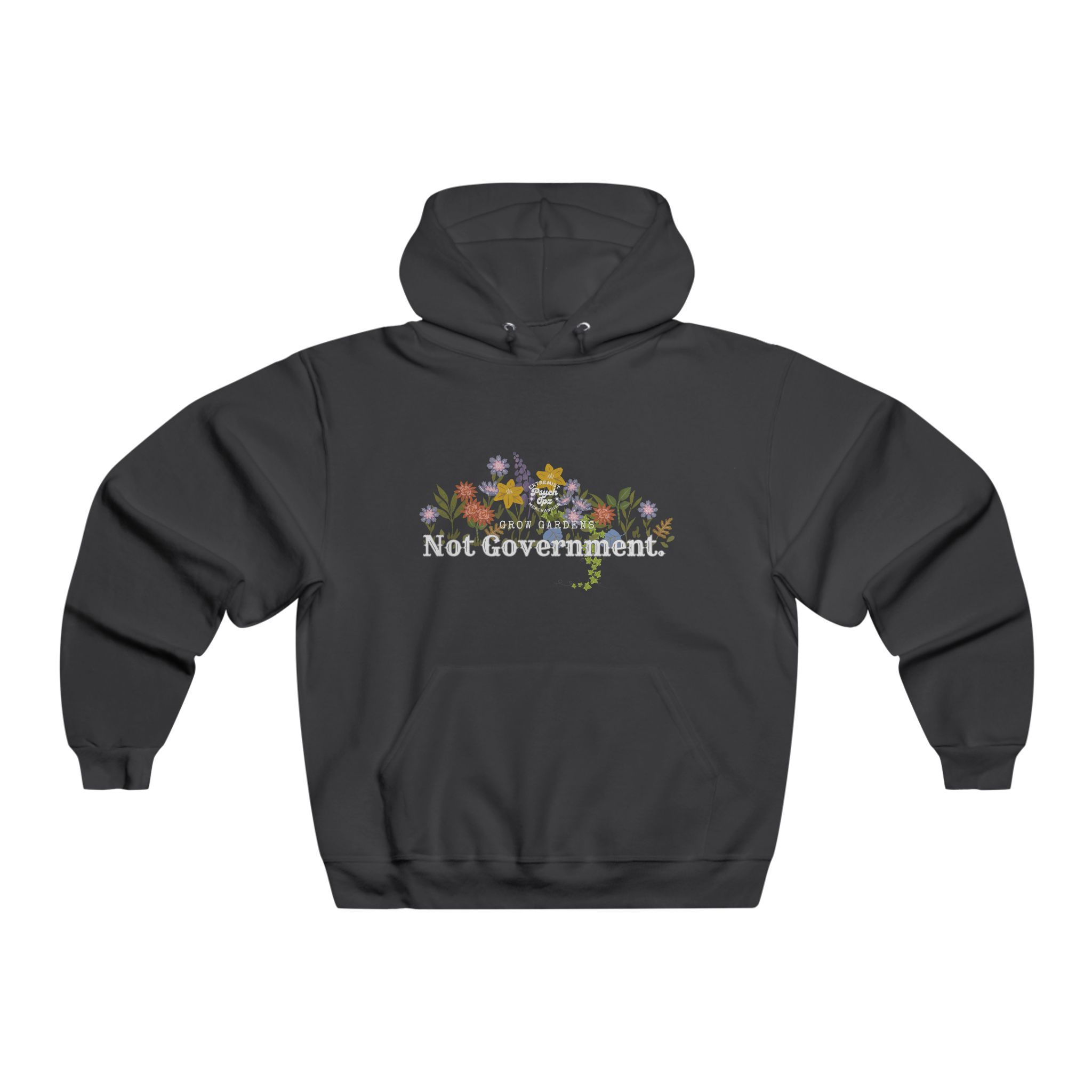 Grow Gardens Not Government - Men's NUBLEND® Hooded Sweatshirt