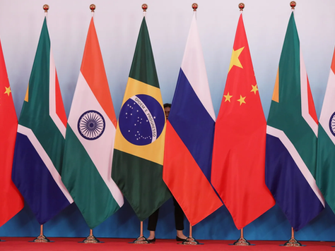 Flags of countries in BRICS