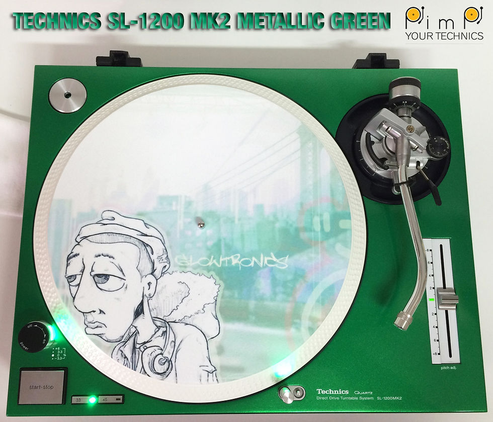 Miniature : SL-1200 MK2 METALLIC GREEN