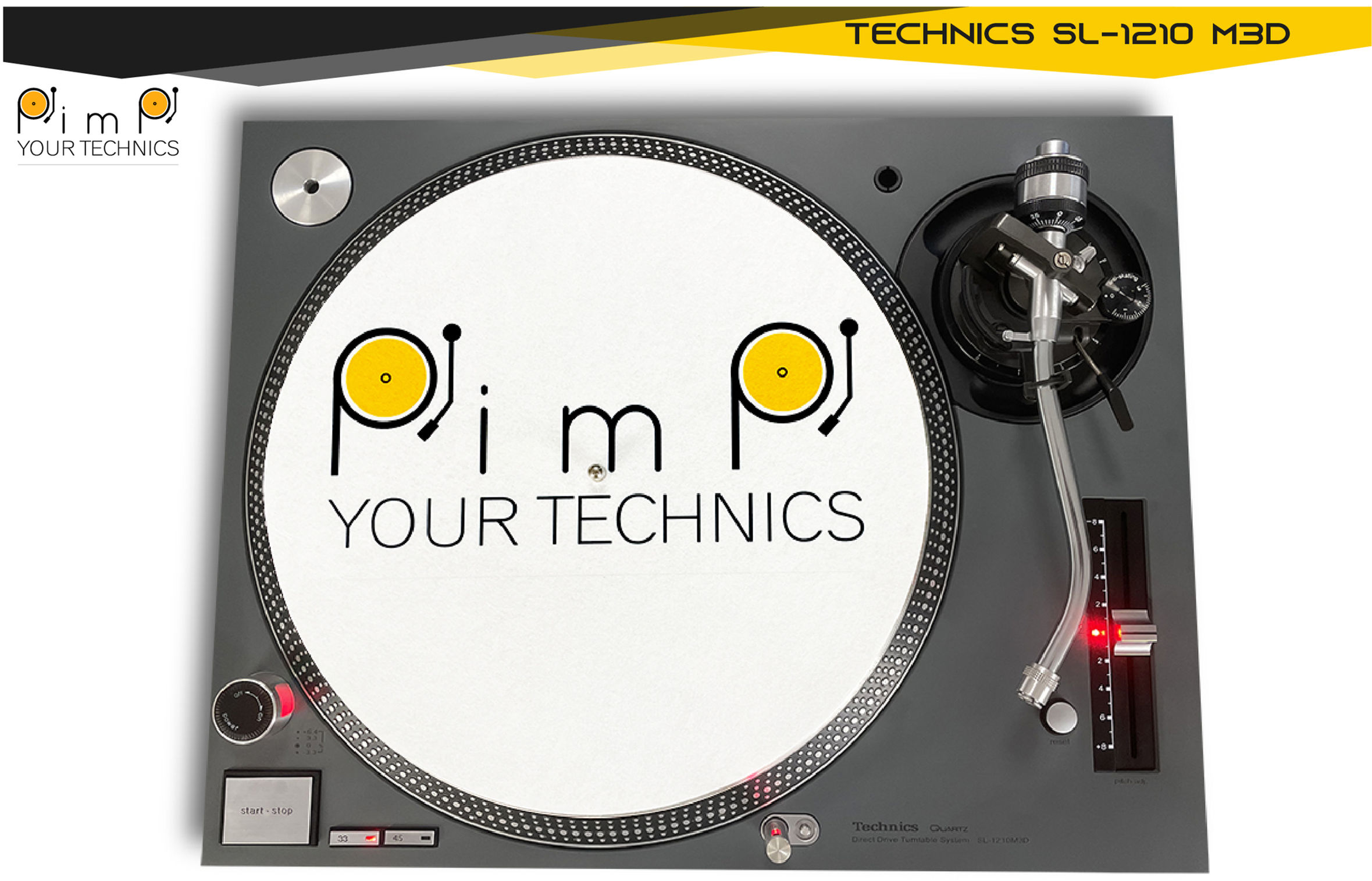TECHNICS SL-1210 M3D édition grise