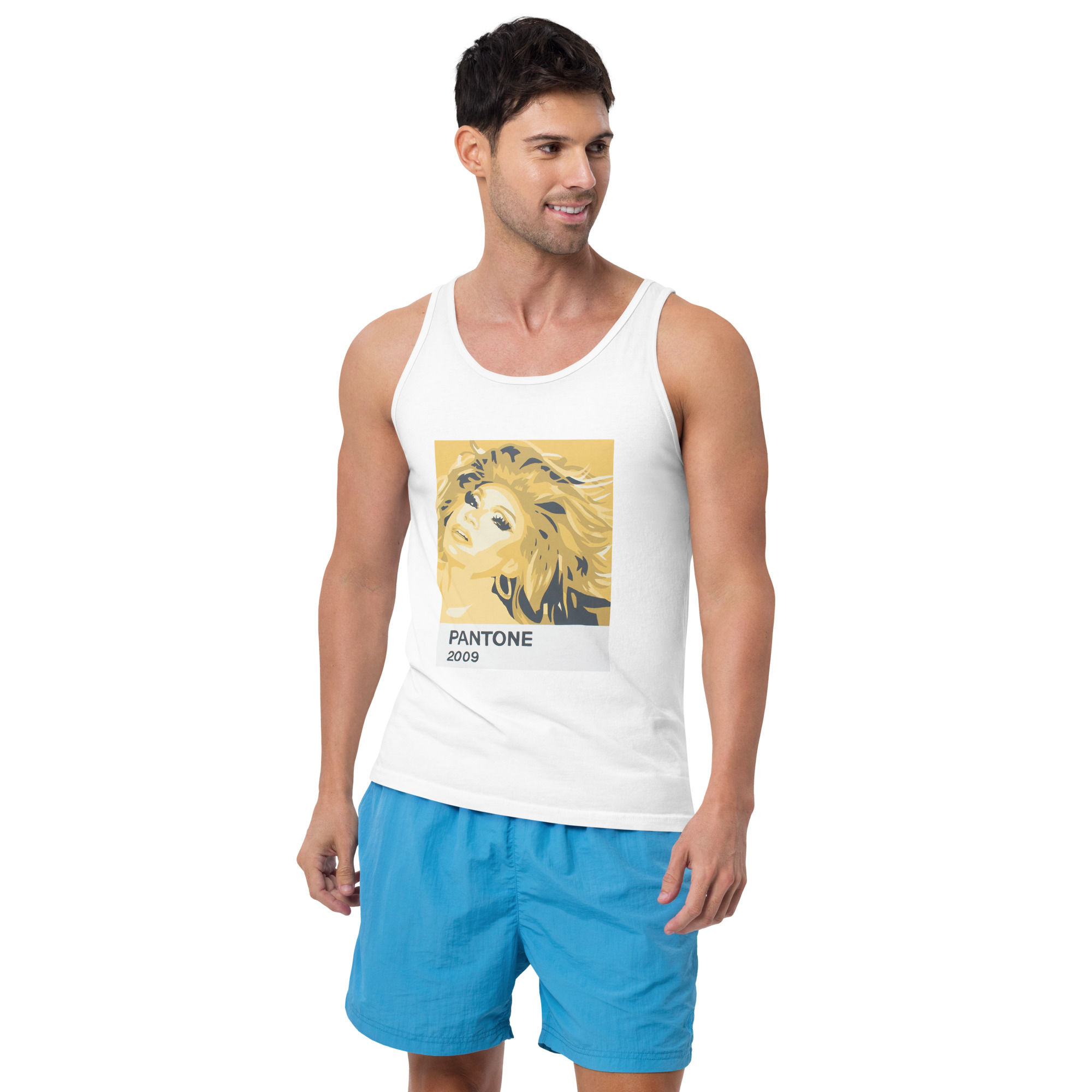 Men's Tank Top - Erin Brockobic Serving Mimosa
