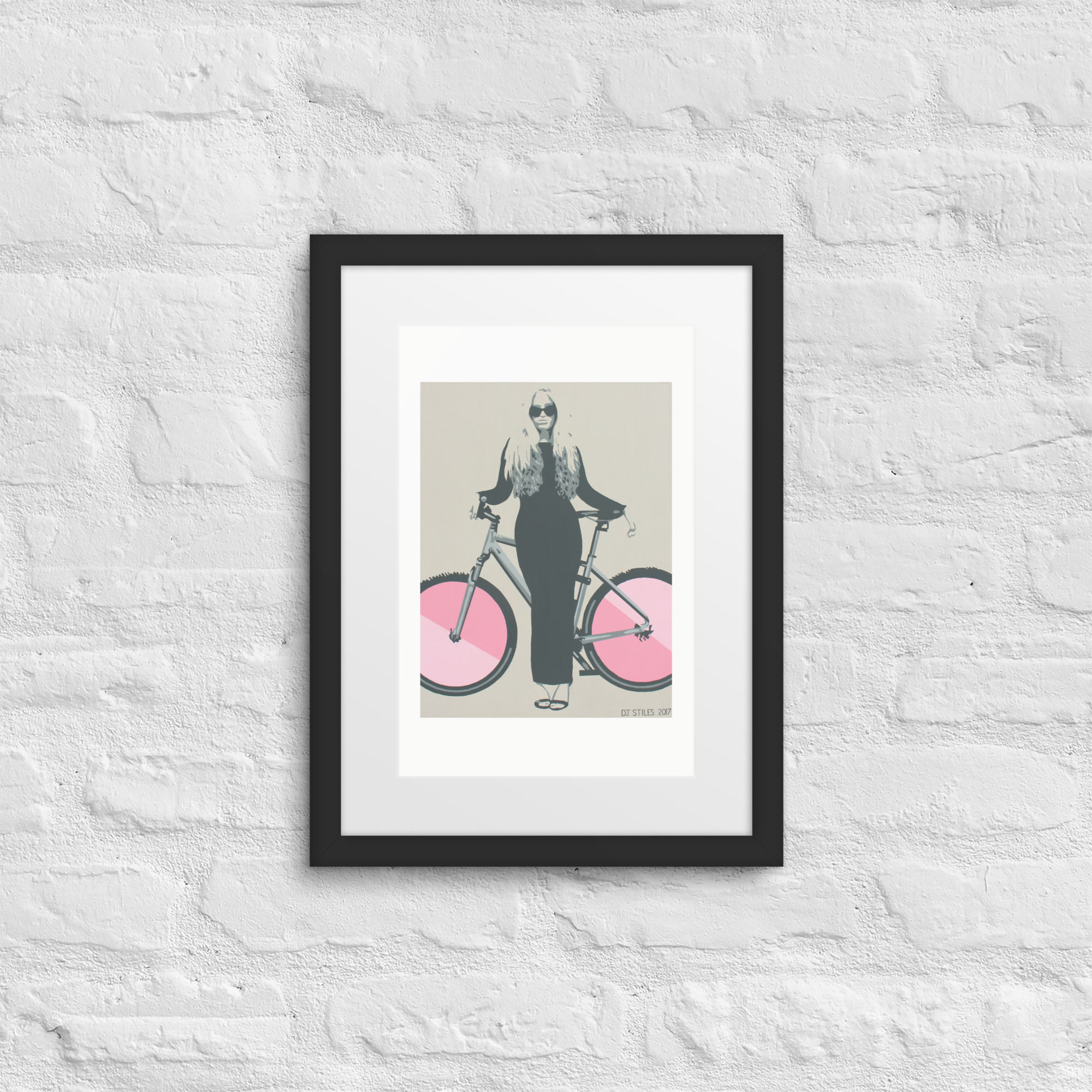 Framed poster  - Catherine at Sak