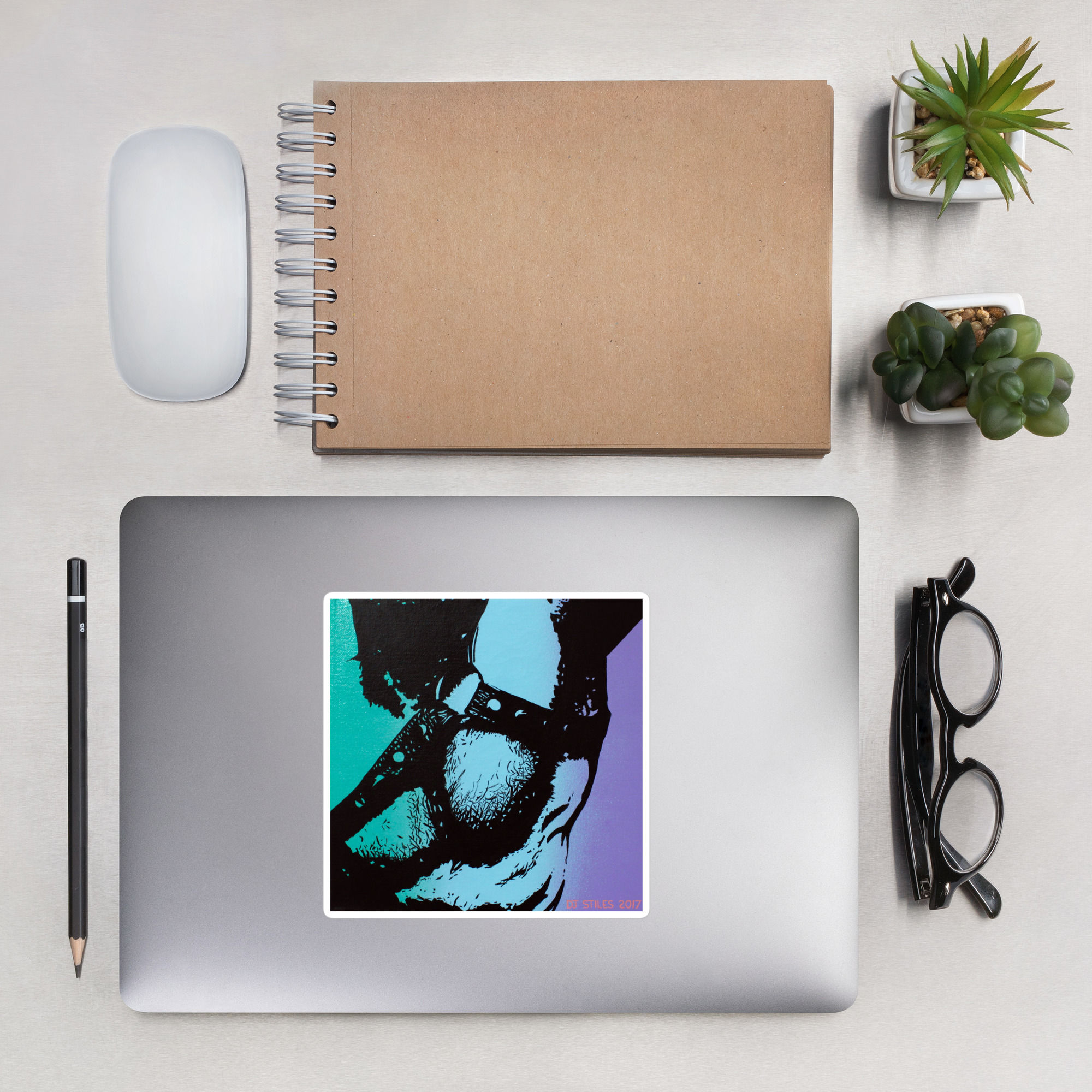 Bubble-free stickers - The Harness