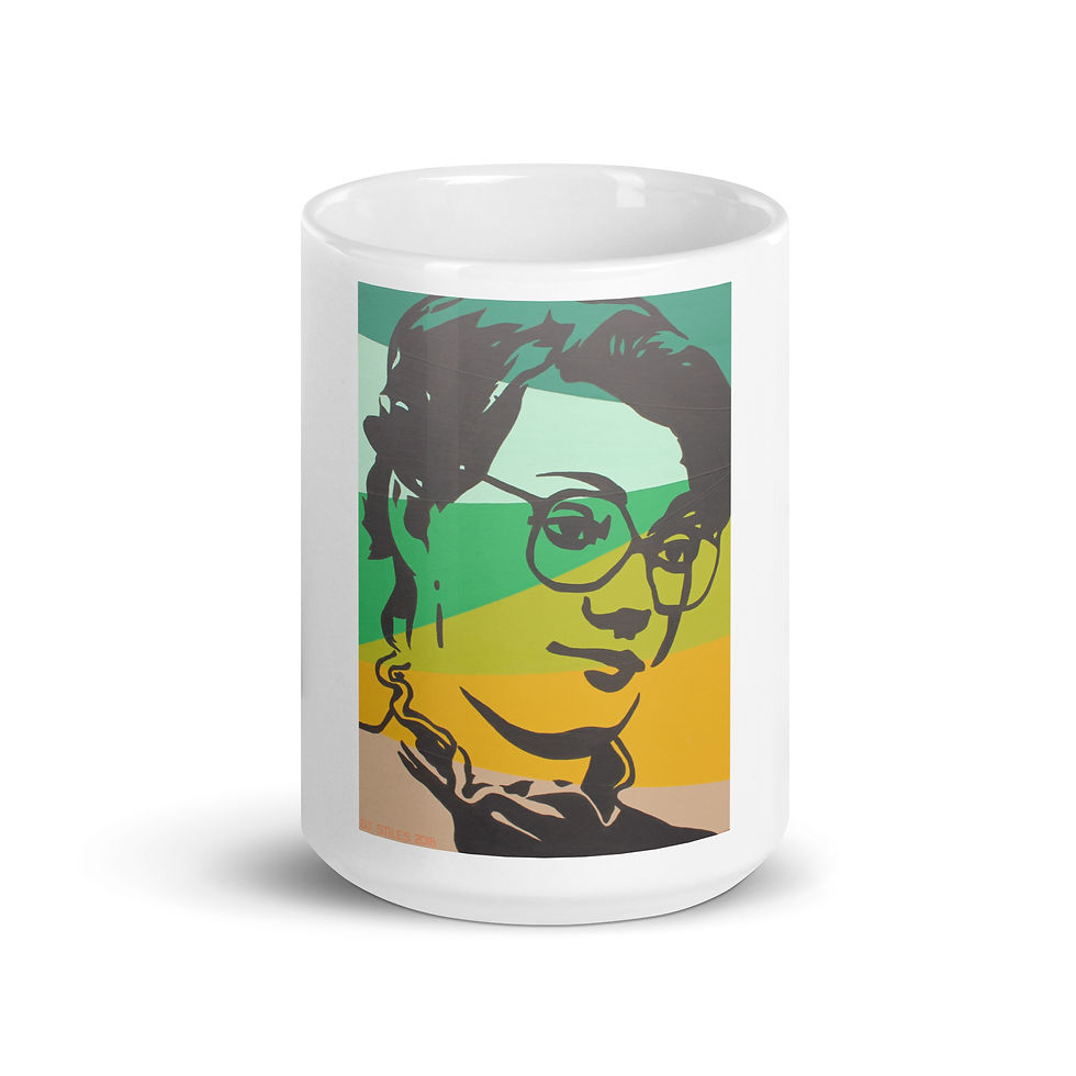 Thumbnail: White glossy mug - Justice For Barb