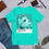 Thumbnail: Unisex t-shirt - Halal Bae Serving Emerald