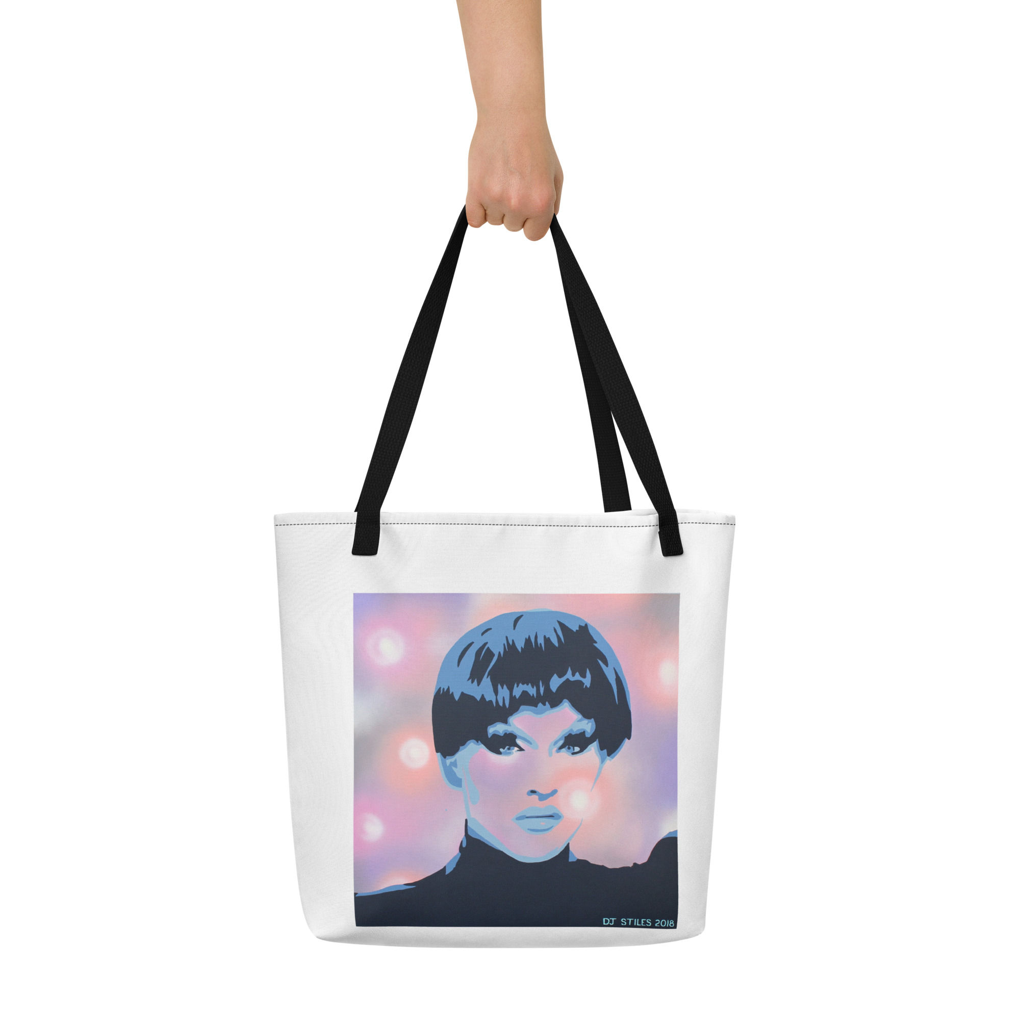 All-Over Print Large Tote Bag - Erin Brockobic
