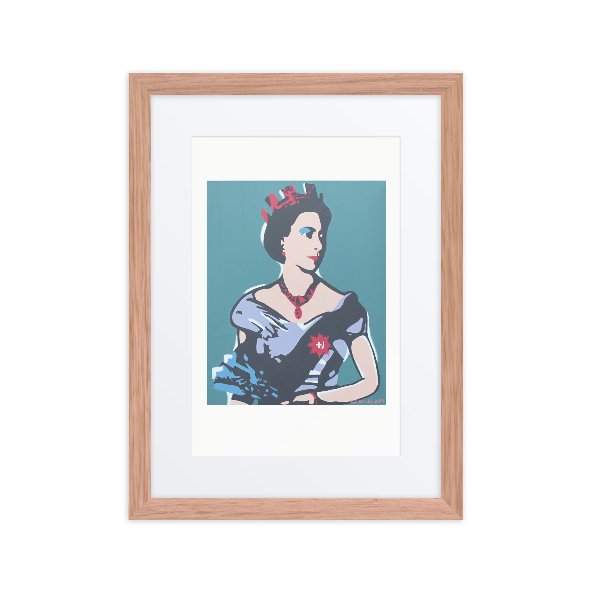 Framed poster - Yas Qween