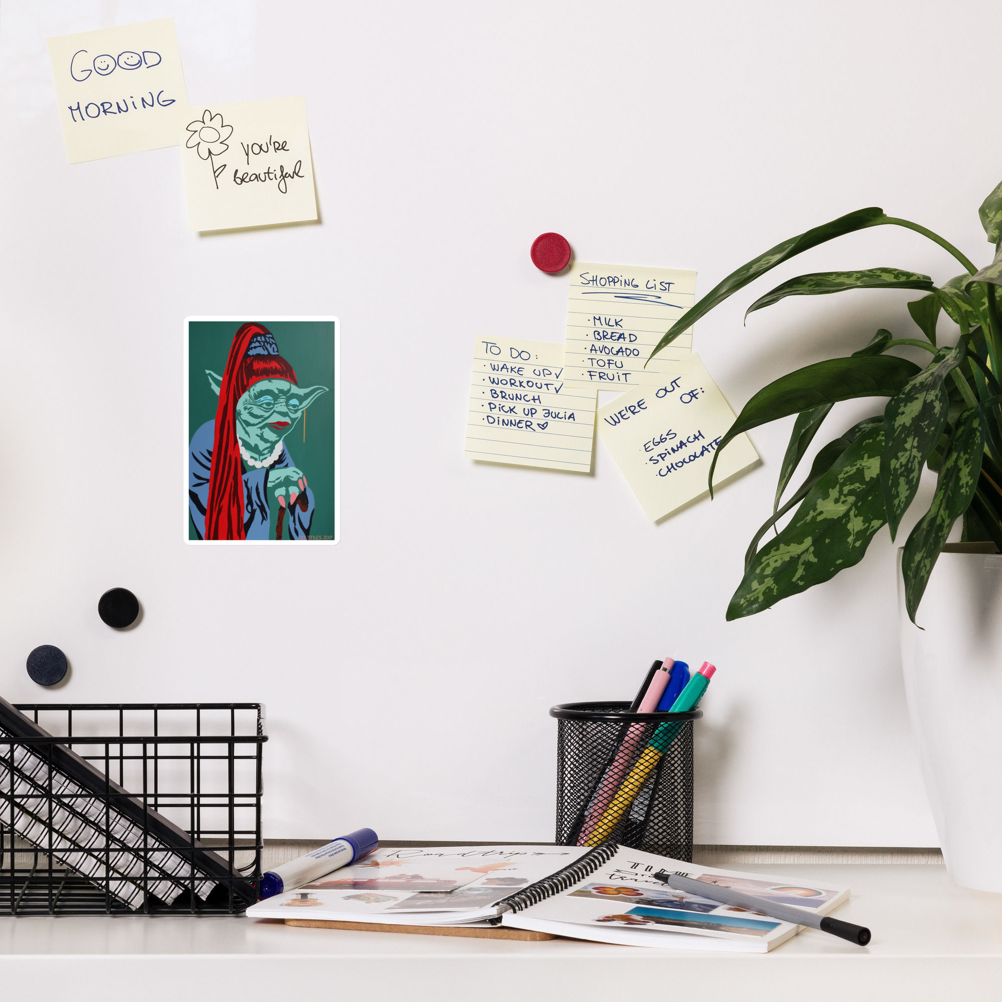 Magnet - Weekend Yoda