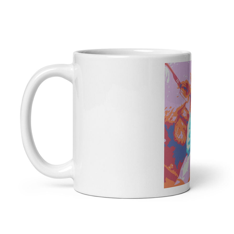 Thumbnail: White glossy mug - Brent + John