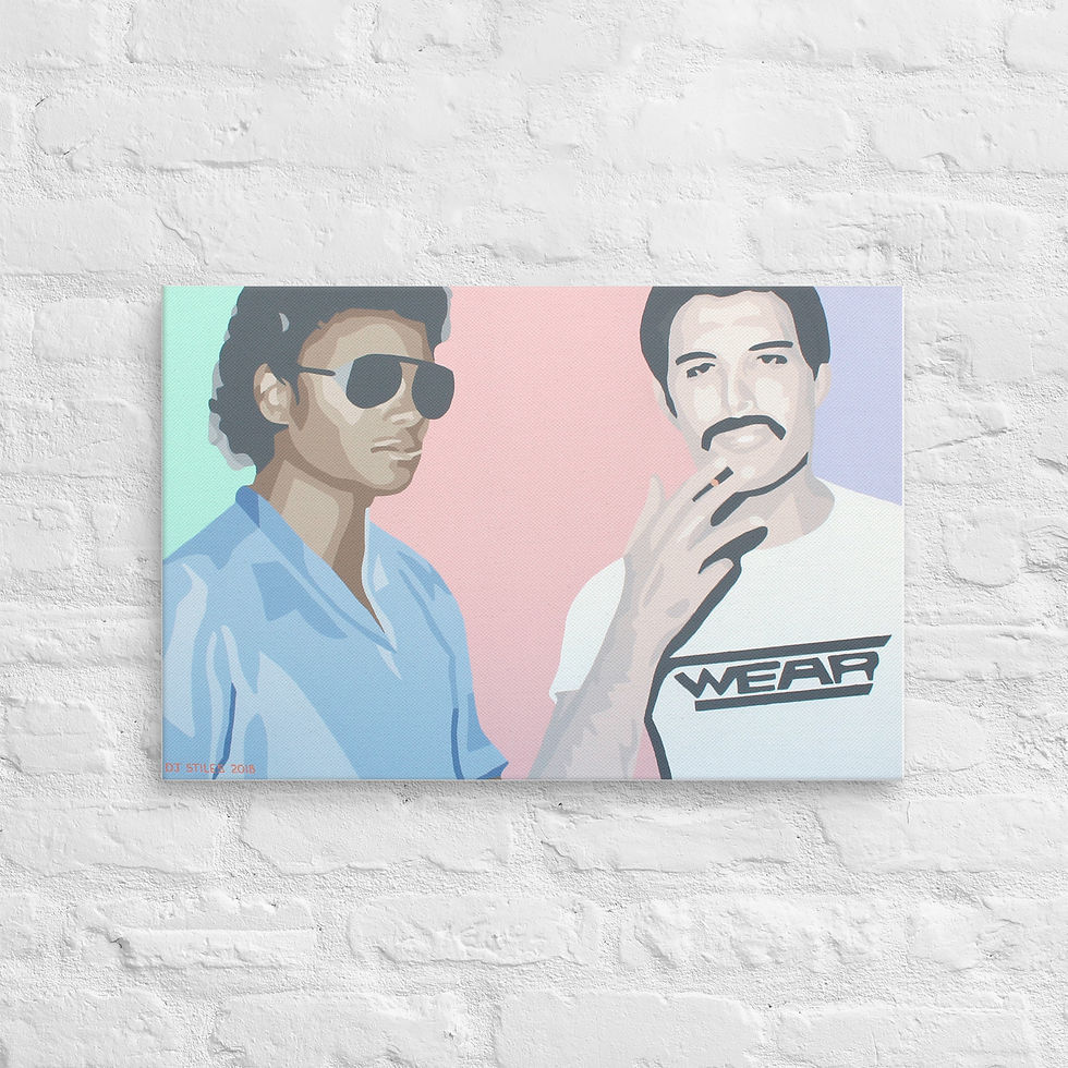 Thumbnail: Canva - Michael + Freddie