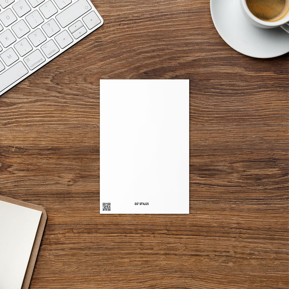 Thumbnail: Greeting card -  Dmanda Tension Serving Serenity