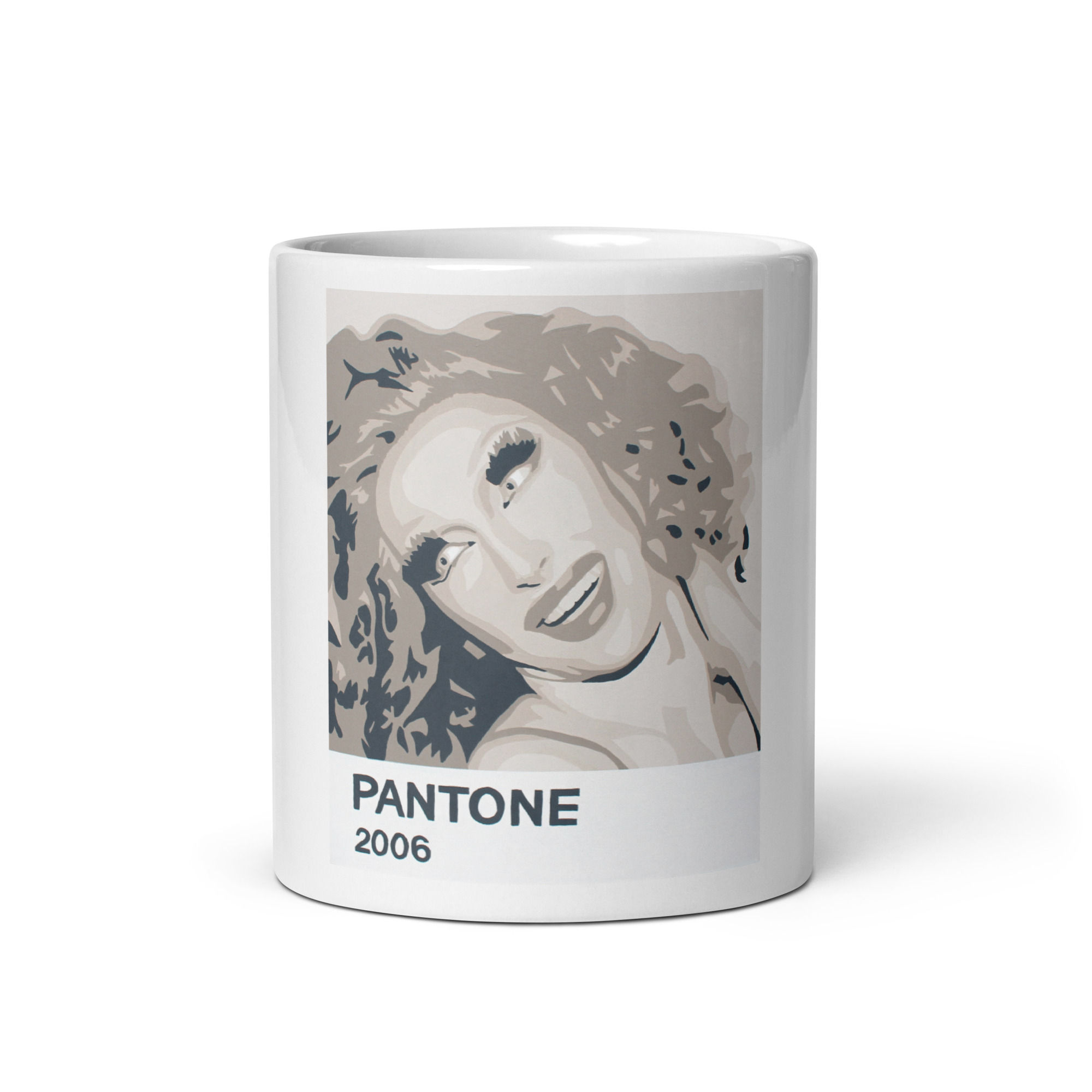 White glossy mug - Imarra Serving Sand Dollar