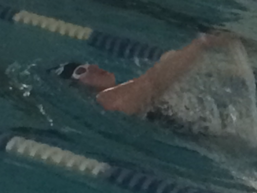 Alyssa finishes her first year on the Toll Gate Varsity Swim Team