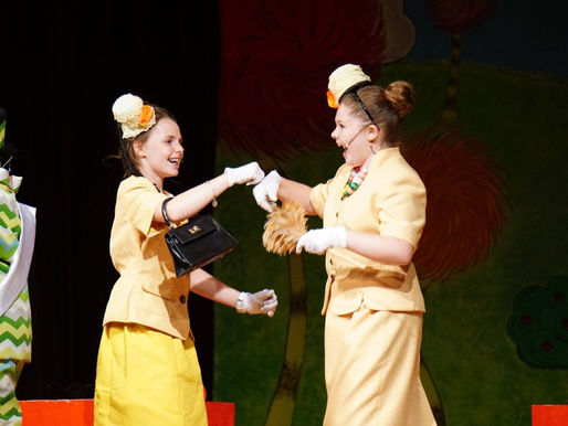 Mrs. Mayor (Sarah) had her play this weekend – SEUSSICAL!