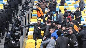 Time for the riot police!