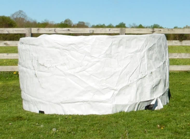HOME Country Acres Hay Bale Covers Round Hay Bale Covers