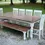 Thumbnail: 'Winchester' Slim Leg Farmhouse Dining Table