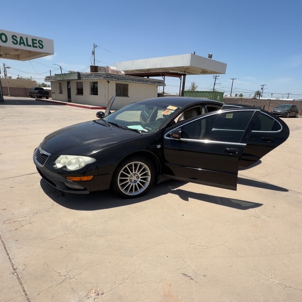 front of car