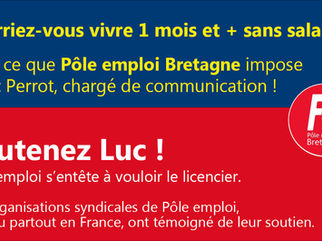 LUC PERROT, un représentant du personnel FO au bord du licenciement