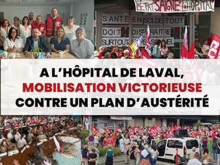 A l’hôpital de Laval, mobilisation victorieuse contre un plan d’austérité