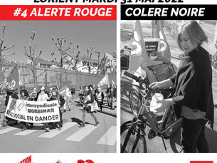 🔴✊MOBILISATION LORIENT MARDI 31 MAI 2022 #4 ALERTE ROUGE/COLERE NOIRE