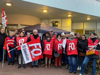 EN GREVE ! Les salariés de l’hôpital privé Sainte-Marie, du groupe Ramsay Santé à Chalon sur Saône