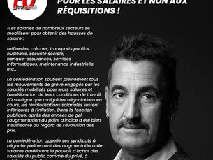 Soutien aux mobilisations pour les salaires et non aux réquisitions !