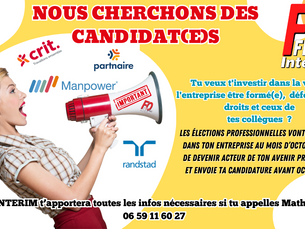 🔴 FO INTERIM | Travail temporaire : FO mobilisée pour les élections