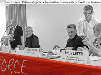 Le XXXIème congrès : Interventions de qualité et une résolution adoptée à l'unanimité