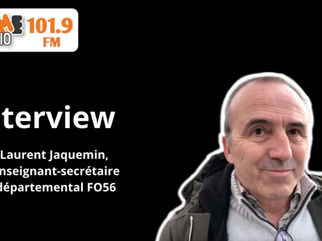 🔴Interview de Laurent Jacquemin, secrétaire départemental du SNUDI FO 56
