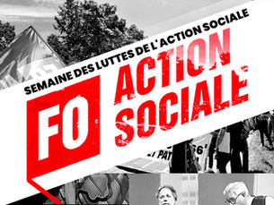 📢 semaine des luttes de l'action sociale avec FO