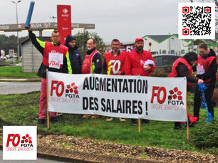 🔴FGTAFO : URGENT Pourquoi les salariés du Groupe Jean Floc'h sont sur ce rond-point aujourd’hui?