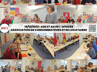 📍AFOC56 : AGE & AG du 15-12-2023