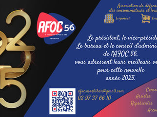 🌟AFOC56 - les vœux pour la nouvelle année 2025
