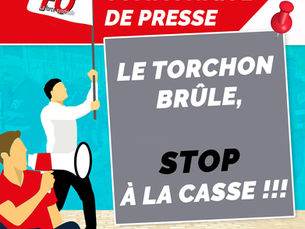 Le torchon brûle, STOP À LA CASSE !