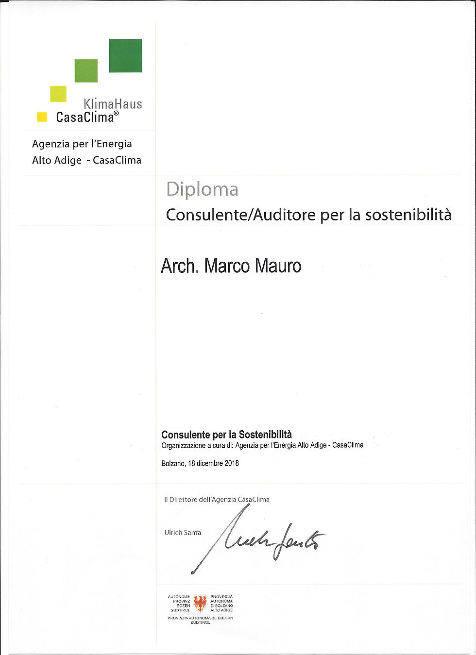 ConsulenteSostenibilitàCasaClima