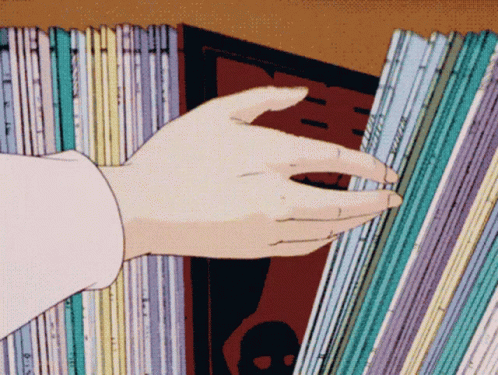 Vinyl Records shelf digging - Anime - DAT VIBE