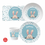 Miniaturbild: Hase - Kindergeschirr Set mit Namen - blau