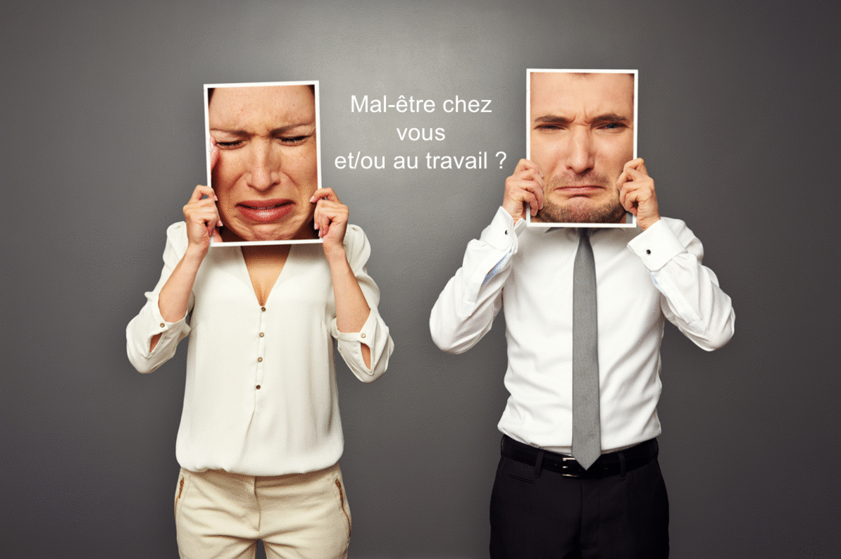 Cliquez pour évaluer votre bien-être chez vous et au travail.