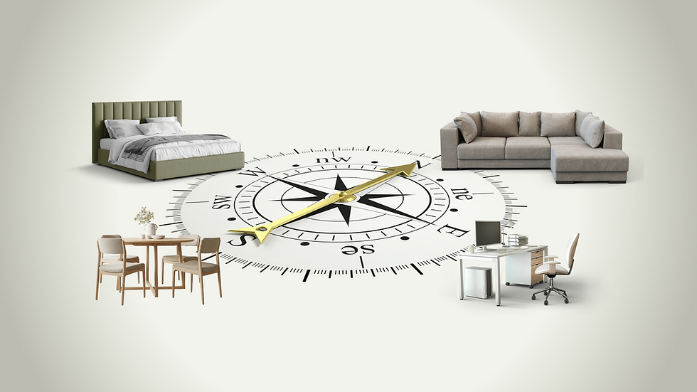 Mobiliers et boussole