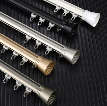 Made-in-Toronto custom window treatment hardware—perfect fit for condo windows