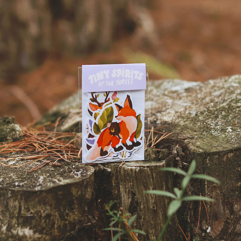 Creatures of the Forest Sticker Pack