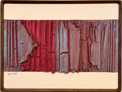 a texture in a frame that looks like a piece of wood